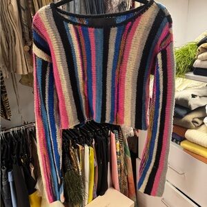 Elder statesman cropped sweater